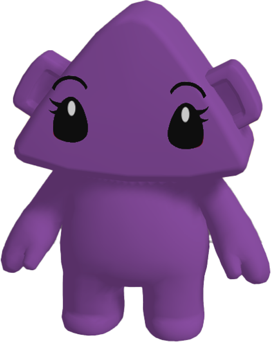 紫のマーブル星人